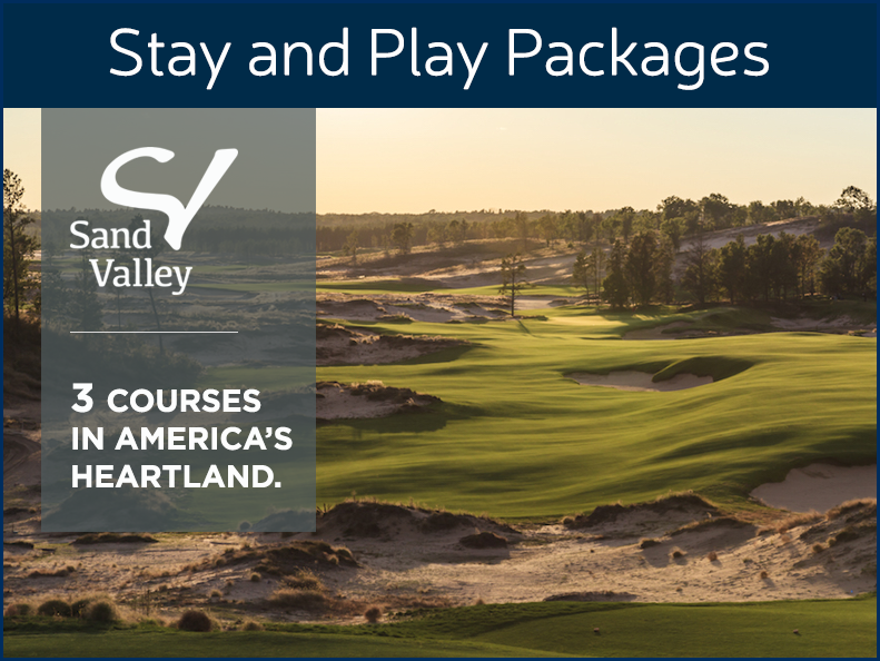Sand Valley – Stay and Play Packages