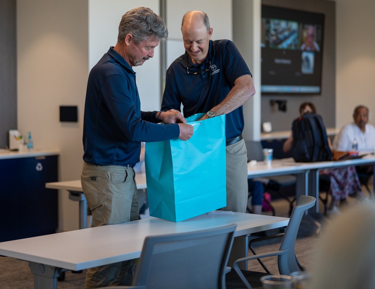 Joe Retirement Gift and Speech-4