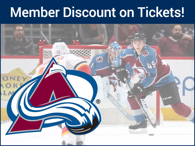 Colorado Avalanche Tickets starting at $25.00!﻿