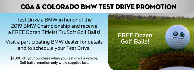 CGA & Colorado BMW Test Drive Promotion
