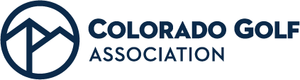 Colorado Golf Association - Horizontal Blue