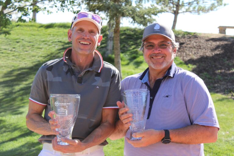 Minovich and Brown Battle to Win The Senior Four-Ball Championship