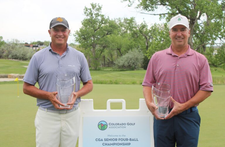 NEW CHAMPIONS AT THE SENIOR FOUR-BALL